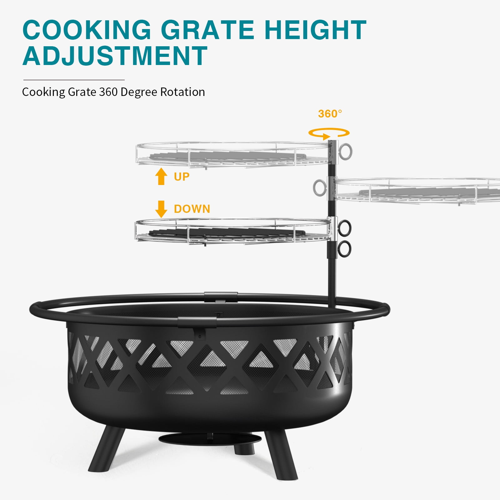 Sunmthink Fire Pit, 42