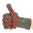 thumbnail image 1 of Guantes protectores, guantes resistentes a altas temperaturas de 800 ° C Protección para las manos Lo mejor de la línea, 1 of 14