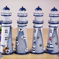 thumbnail image 6 of opvise House Home Ornament Furnishing Maritime Crafts Beacon Decoration Lighthouse, 6 of 8