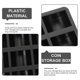thumbnail image 4 of Coin Storage Box Market Coin Holder Box for Storage Use 2Pcs Black Set, 4 of 5