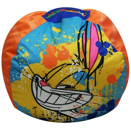 Warner Bros. Looney Tunes Bugs Bunny Color Burst Kids' Bean Bag