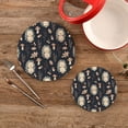 thumbnail image 2 of SKYSONIC Fall Hedgehoge Cute Pot Holders Trivets, 2 Pcs Heat Resistant Trivets, Cotton Thread Weave Mats for Hot Pads Pans Pot Bowl Teapot for Kitchen Decor, 2 of 7