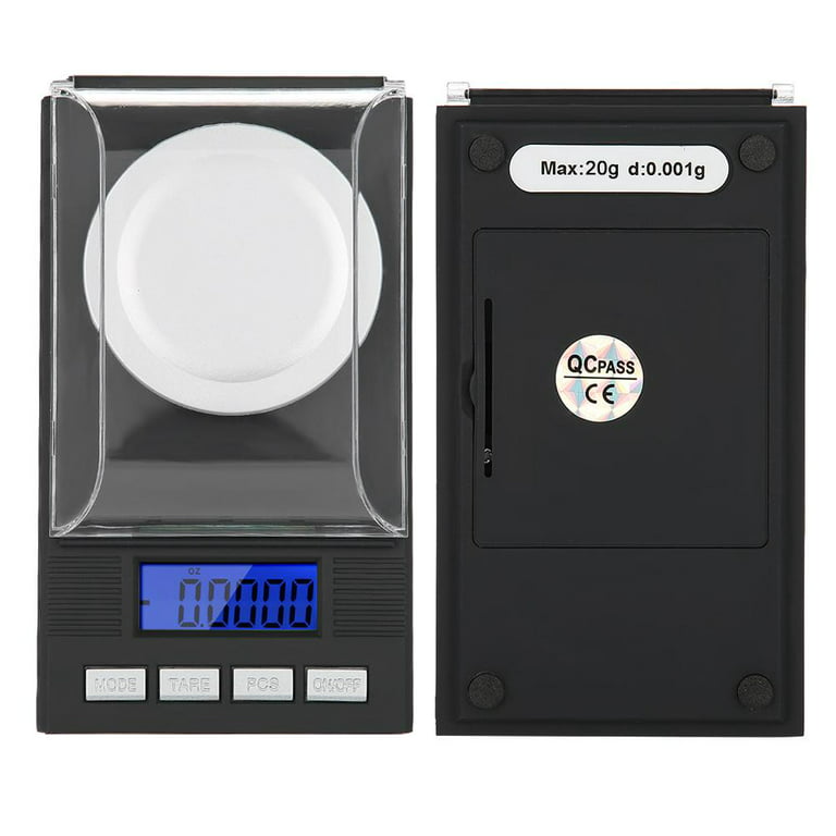 20g 50g Electronic Milligram Scale Precision Portable Scale with  Calibration Weights and Tweezers Digital Scale for Herb Powder - AliExpress