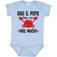 thumbnail image 3 of Inktastic Gigi and Pops Love Me Grandchild Boys or Girls Baby Bodysuit, 3 of 5