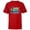Red, variant on Disney and Pixar’s Toy Story Aliens Back to School - Short Sleeve T-Shirt for Kids - Customized-White
