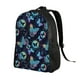 thumbnail image 2 of Disketp Blue Butterfly Mochila Unisex de Apertura Lateral Completa, Mochila para Laptop para Escuela, Trabajo y Viajes, 2 of 8