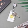 thumbnail image 5 of 4 Pieces Nurse Day Retractable Badge Alligator Clip Retractable Badge Holder ID Badge Reel Clip for Nurse Work Badge Name ID Card, Classic Style, 5 of 7