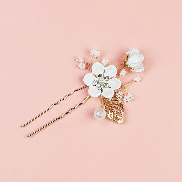 Tocado de novia europeo y americano, peineta con perlas y diamantes de imitación, estación internacional, accesorios para el cabello de gran venta, accesorios para novia