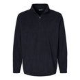 thumbnail image 1 of Eco-Revive Micro-Lite Fleece Quarter-Zip Pullover, S, Black, 1 of 1