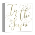 thumbnail image 2 of Creative Products Tis The Season Script 16x16 Canvas Wall Art, 2 of 3