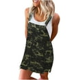 thumbnail image 1 of EQWLJWE Robe Longue pour Femmes Mode Décontractée Imprimée avec Poches Combishort à Bretelles, 1 of 8