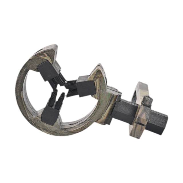 Cepillo para arco, reposaflechas, soporte para cepillo de tiro con arco para instalar con mano izquierda y derecha, herramienta ligera y compacta para