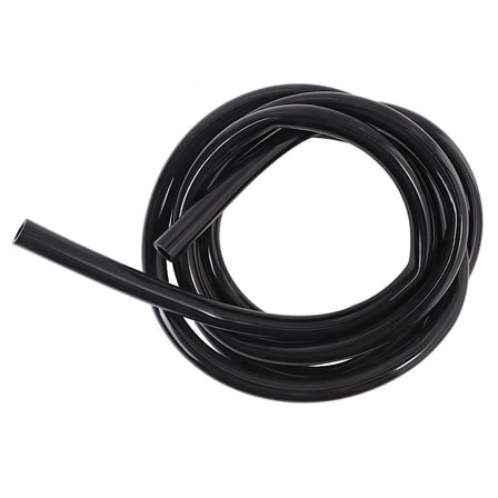 YIUIY 10 Feet ID: 1/4" / 6mm Silicone Vacuum Hose Tube High Performance Black