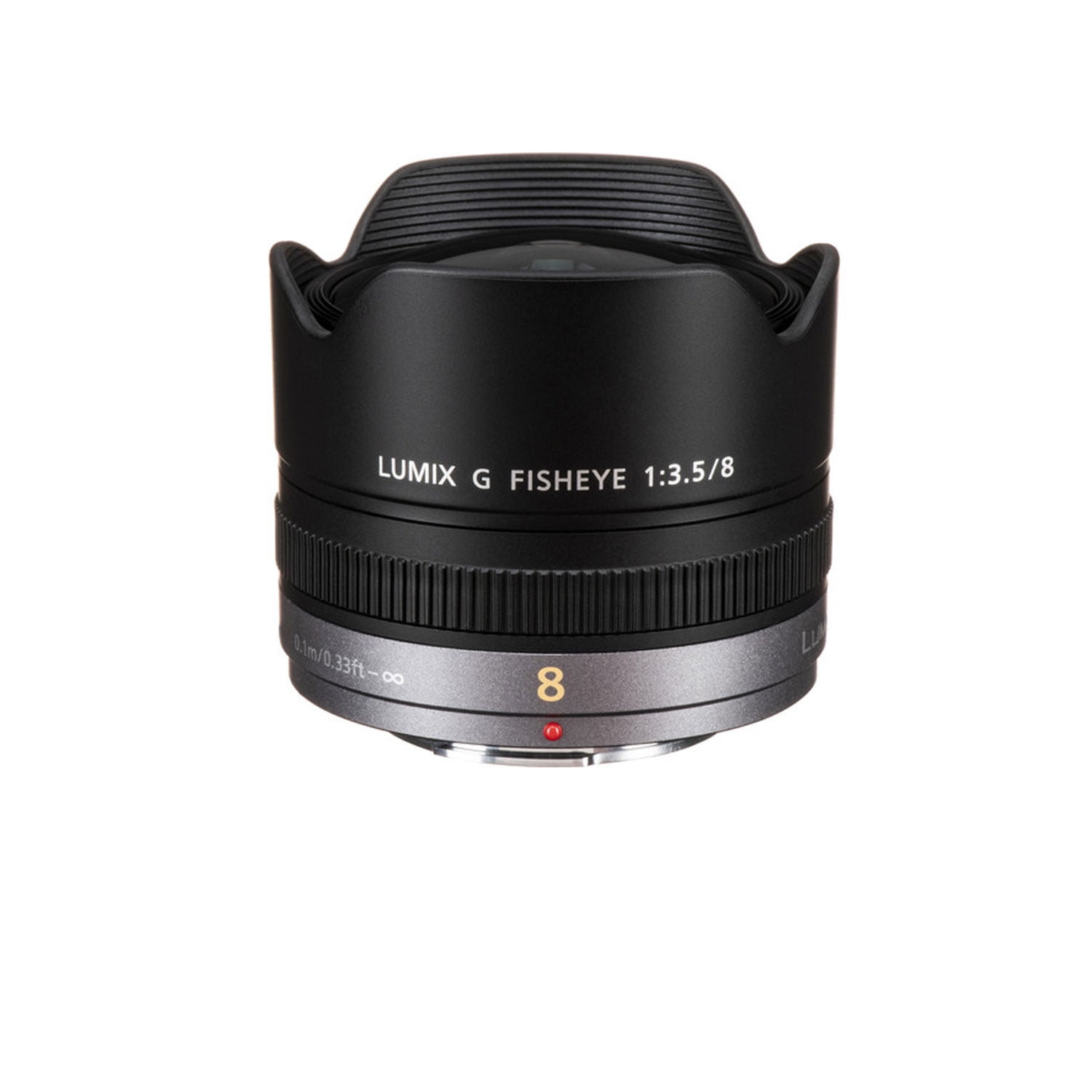Panasonic Lumix G Fisheye 8mm F/3.5 Lens, Micro Four Thirds, H