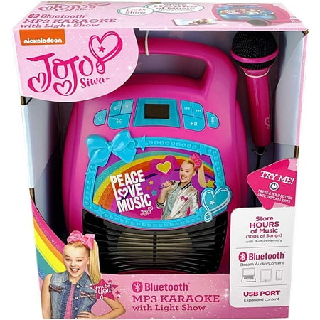 JoJo Siwa Bluetooth MP3 Karaoke with Light Show | Walmart Canada