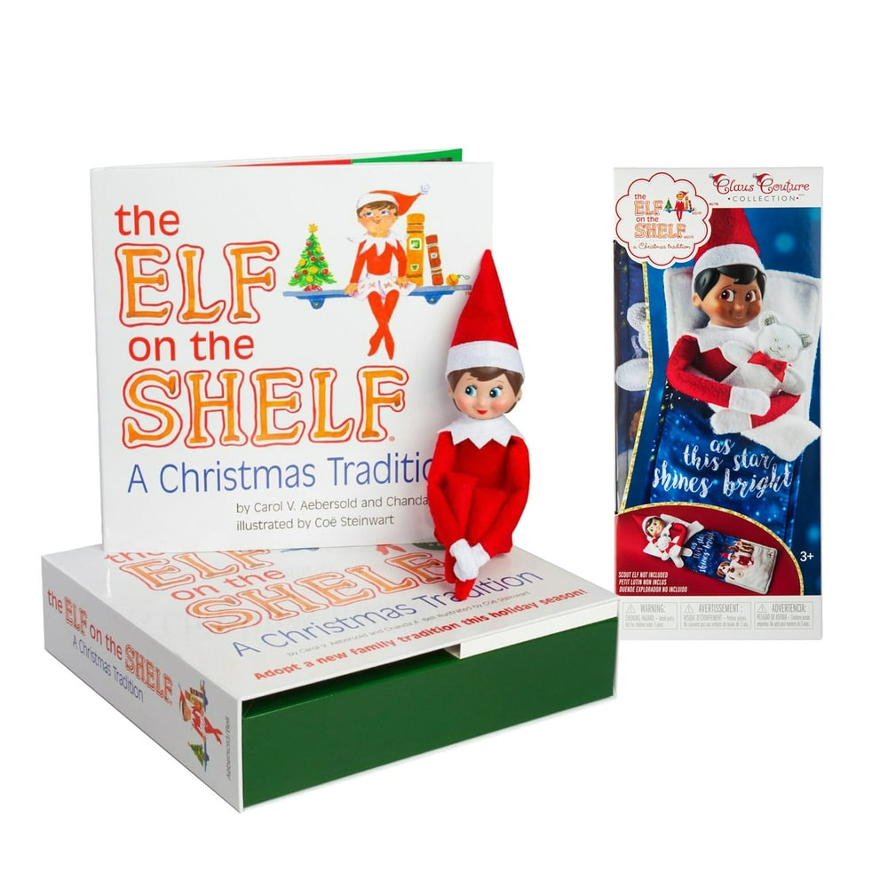 The Elf on the Shelf A Christmas Tradition Girl Scout Elf Blue Eyed ...