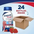 thumbnail image 3 of Ensure Plus Nutrition Shakes, 8oz Bottles, Strawberry 57269 (Case of 24), 3 of 3