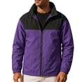 thumbnail image 5 of Men's Lightweight Rain Jackets Windbreaker Waterproof Outdoor Hiking Travel Sport Jacket Mens Solid Long Sleeve Zipper Comfy Windproof Sweatproof Coat, 5 of 7