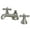 Brushed Nickel, variant on Kingston Brass KS4472AX 8 in. Widespread Bathroom Faucet, Polished Brass