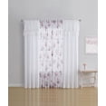 thumbnail image 2 of Simply Shabby Chic Ruffled Sunbleached Floral Window Curtain Panels and Sheers, Set of 4, 50 x 84, 2 of 6