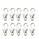 thumbnail image 4 of Clips para Cortinas con Ganchos de Acero Inoxidable Tono Plateado 10 Paquete, 4 of 5