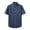 C60/Dark Blue, variant on Rggeeun Shirts For Men Male Summer Lapel Pocket Solid Color Washed Denim Short Sleeve Shirt Lightweight Fashion Leisure Tops