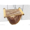 thumbnail image 2 of Bunk Bed Hammock, Cage Sleeping Bed, Play Platform with Warm Fleece for Hamsters, MiceL), 2 of 5