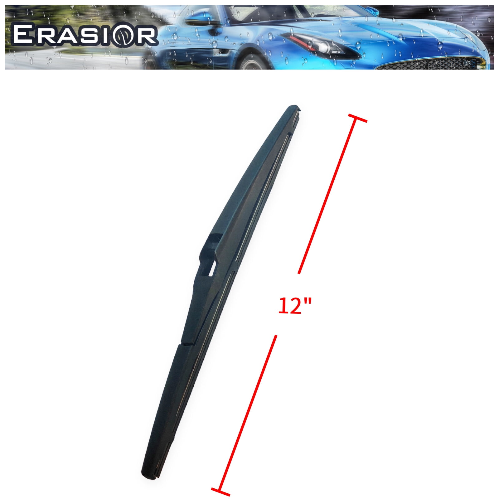 Erasior Front & Rear Windshiled Wiper Blades Fit For Toyota Yaris 2006-2015, Set of 3, 26"+14"+12A, Y27C0U6S