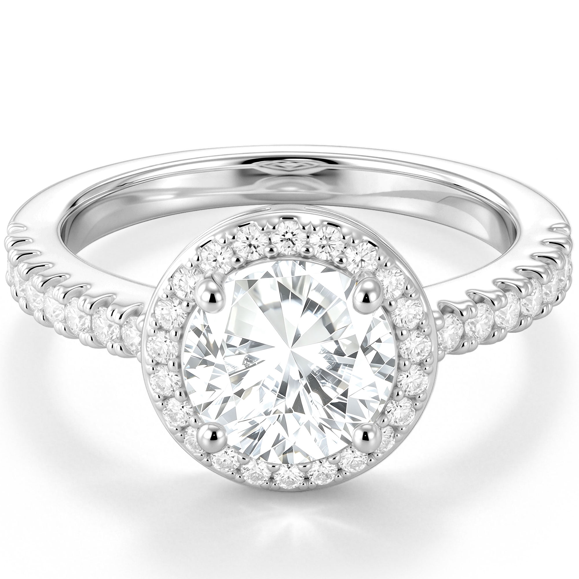 APSVO S925 Sterling Silver Plated Round Rings for Women Eternity Promise Wedding Band Engagement Rings Birthday Graduation Prom Mothers Day Jewelry Gifts Her Girlfriend Wife Female Adults Teen Ideas