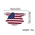 thumbnail image 3 of PEIBang Patriotic Porch Goose Outfit,4th of July Style Goose Outfit Set for Outdoor Garden Party Patio Yard Decoration, 3 of 6