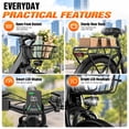 thumbnail image 6 of ASKGO F29-1800W Peak 750W Rated Electric Bike with Rear Seat , 48V 15A Built-in battery ,25MPH Off-Road Ebike, 26" E- Mountain /Beach Bike,Commute Electric Bicycle​​，All-Terrain Unisex ebikes，UL2849, 6 of 10