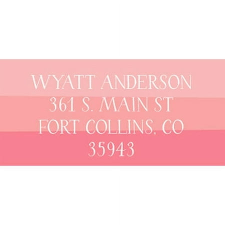 Back to School Personalized Address Label