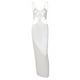 thumbnail image 3 of VISgogo Vestido largo con tirantes informales para mujer, vestido sin espalda con cuello en V hueco de Color sólido a la moda VISgogo moda, 3 of 6