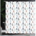 thumbnail image 3 of Ambesonne Leopard Shower Curtain, Irregular Cats with Strokes, 69"Wx75"L, Multicolor, 3 of 4