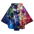 thumbnail image 4 of Power Rangers Kids Flannel Wearable Blanket, Warm Shawl Blanket Comfy Poncho Throw with Buttons for Boys Girls, 4 of 7