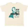 thumbnail image 3 of Inktastic I Wear Teal for My Grandma Boys or Girls Toddler T-Shirt, 3 of 5