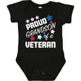 thumbnail image 3 of Inktastic Proud Grandson of a Veteran Veterans Day Boys Baby Bodysuit, 3 of 5