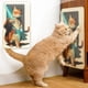 thumbnail image 1 of Tapete rascador de sisal para gatos, de 22 x 13 pulgadas, para piso de pared, muebles de sofá, tablero de postes rascadores para gatos con cinta de velcro, protector de muebles antiarañazos, 1 of 6