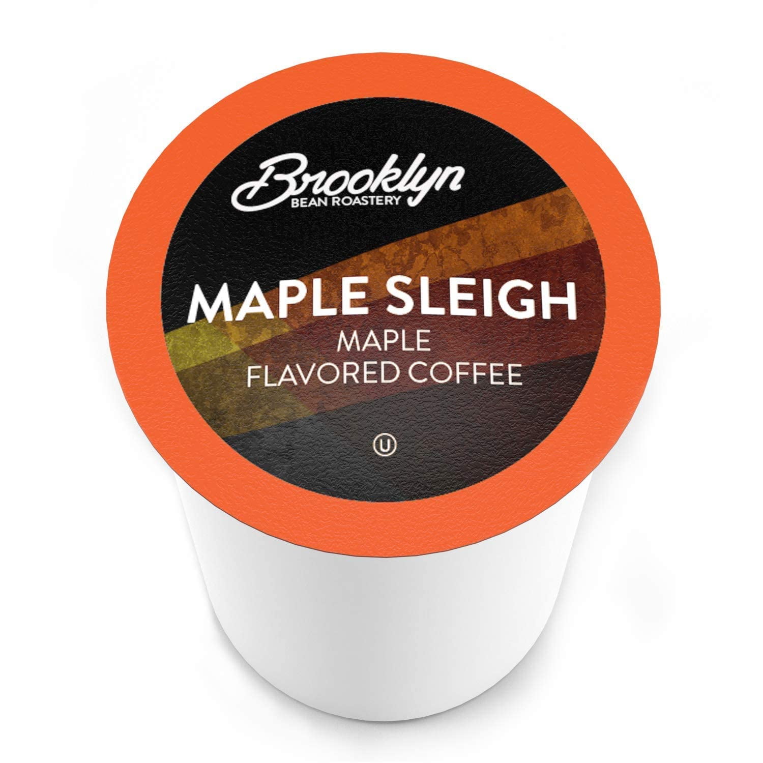 Brooklyn Bean Roastery Maple Sleigh Coffee Pods for Single-Serve Coffee Brewers, 40-Pack