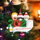 thumbnail image 3 of Adornos con el nombre del árbol de Navidad 2020 Decoraciones colgantes Presidente y muñeco de nieve, 3 of 8