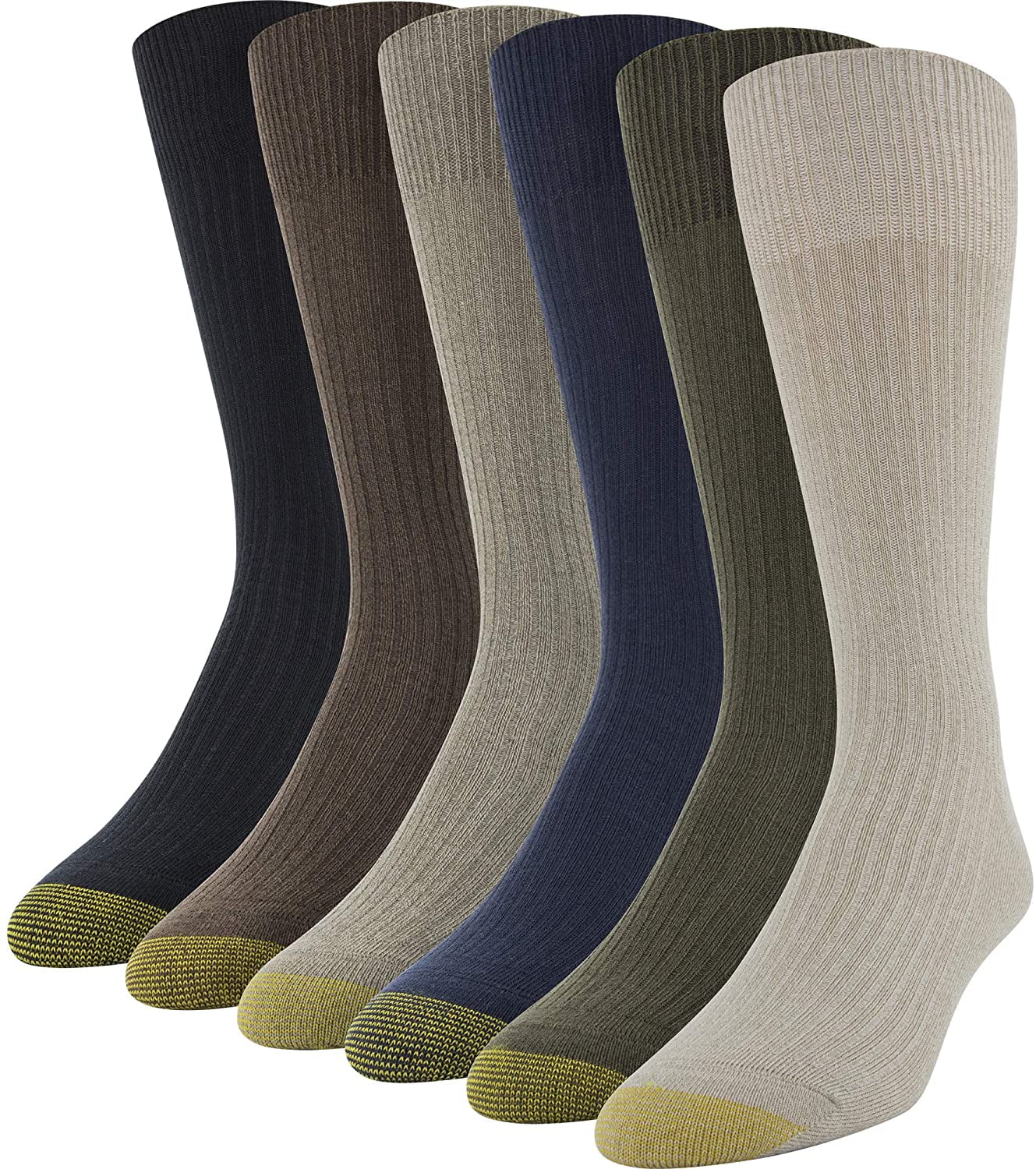 Gold Toe Men's 656p Cotton Quarter Athletic Socks Multipairs Gold Toe