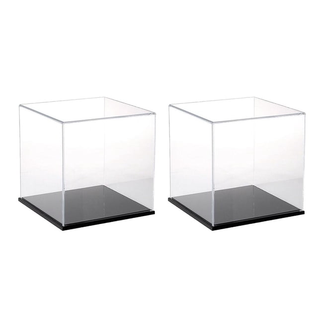 Vitrina Exhibidor Caja De Acrílico Para De Acción Modelos Anime Juguete Display Almacanaje perfke Vitrina de acrílico transparente