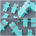 thumbnail image 4 of 10pcs Optical Fiber Adapters LC LC Duplex Converter Fiber Optic Coupler, 4 of 8
