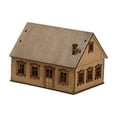 thumbnail image 4 of 1/72 Casa Modelo Construcción Paisaje Materiales de Construcción Pasatiempos Juguetes Arquitectura Estilo C, 4 of 9