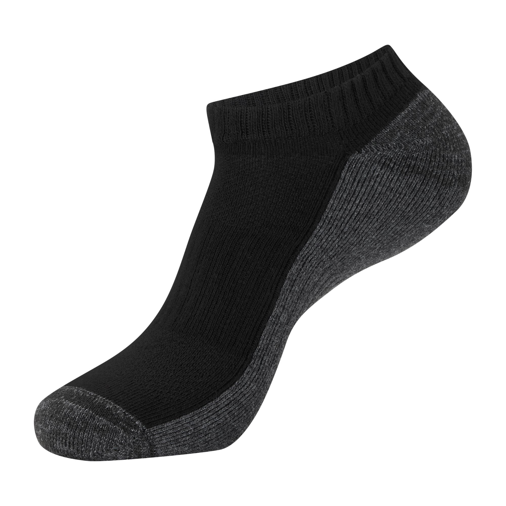 Hanes Men's No-Show Socks Pack - 12-Pack - X-Temp Cushioned - Regular & Extended Sizes Available