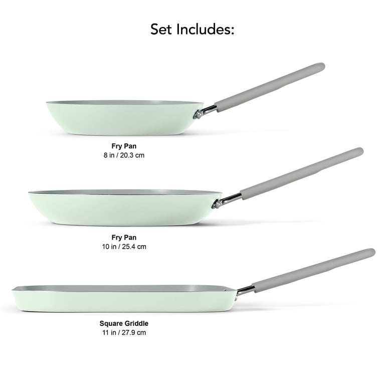 Tramontina Everyday 3-Piece Fry Pan & Griddle Set photo 3