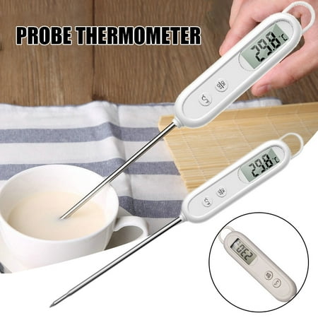 

BBQ Meat Thermometer with Hanging Hole Food Thermometer Fast and Accurate to Read Frying Grilling Cooking Accessory