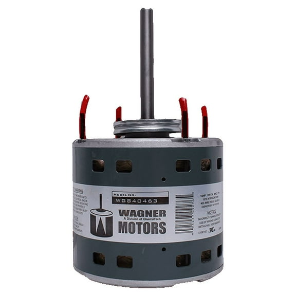 DiversiTech WG840463 PSC Multi HP Furnace Blower Motor (1075 RPM, 115 VAC), replacement for WG840585