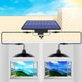 thumbnail image 3 of Solar Double Heads Retro Ceiling Lamp Landscape Patio New Village, 3 of 8