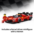 thumbnail image 6 of LEGO Speed Champions Ferrari 499P - Building Toy for Boys & Girls, Ages 9+ - Racecar Toy for Kids with Driver Minifigure - Gift for Birthdays - 77261, 6 of 7